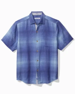 Tommy Bahama Madera Ombré Silk Camp Shirt- Shirts