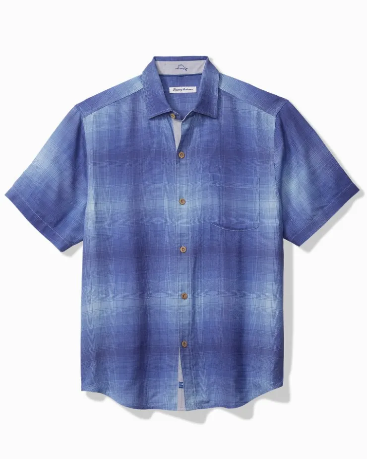 Tommy Bahama Madera Ombré Silk Camp Shirt- Shirts