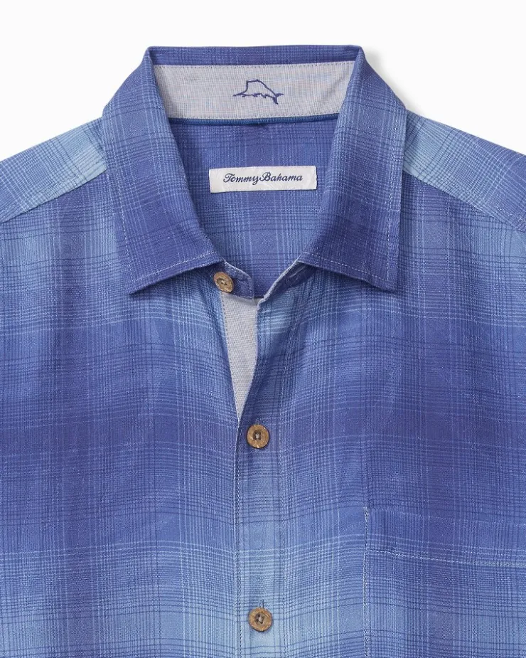 Tommy Bahama Madera Ombré Silk Camp Shirt- Shirts