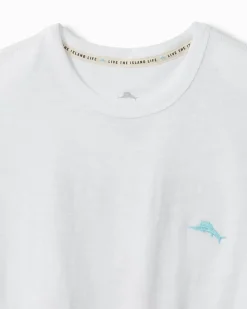 Tommy Bahama Maple Sails Short-Sleeve Lux T-Shirt- T-Shirts|Shirts
