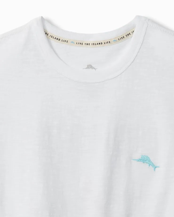 Tommy Bahama Maple Sails Short-Sleeve Lux T-Shirt- T-Shirts|Shirts