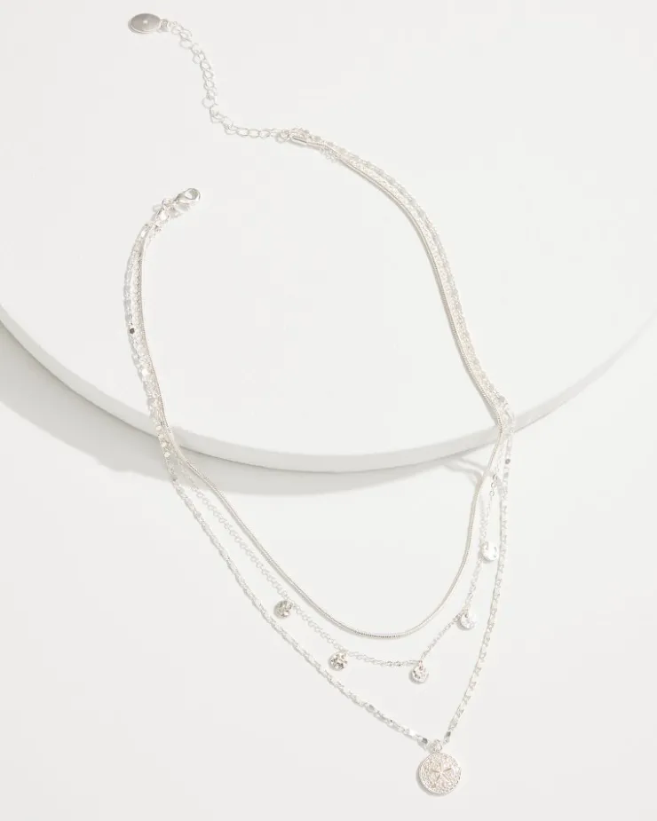 Tommy Bahama Marco Island Layered Starfish Charm Necklace-Women Jewelry