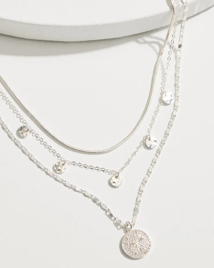 Tommy Bahama Marco Island Layered Starfish Charm Necklace-Women Jewelry