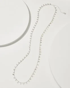 Tommy Bahama Marco Island Textured Disc Station Necklace-Women Jewelry