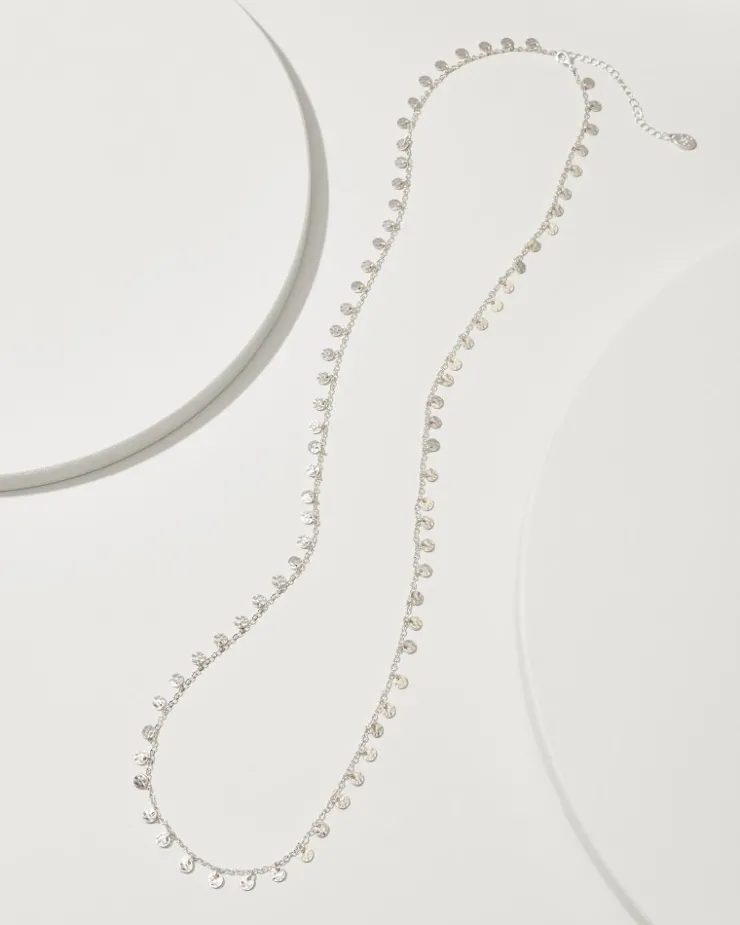 Tommy Bahama Marco Island Textured Disc Station Necklace-Women Jewelry