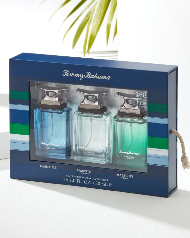 Tommy Bahama Maritime Collection 3-Piece Gift Set- Luggage & Travel|Luggage & Travel