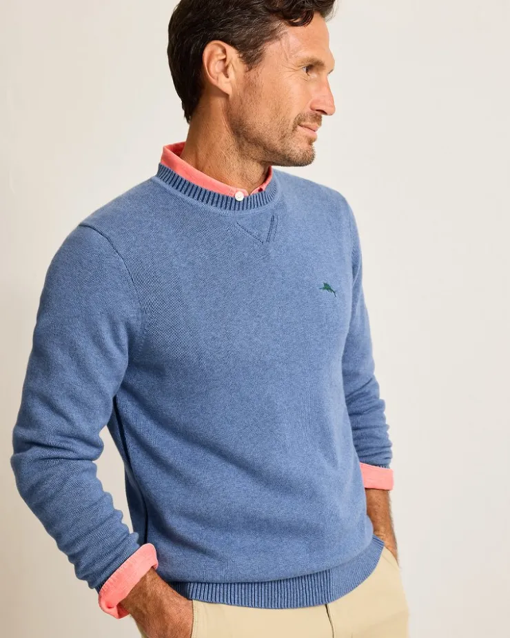 Tommy Bahama Marlin Luxe Crew Sweater- Sweaters