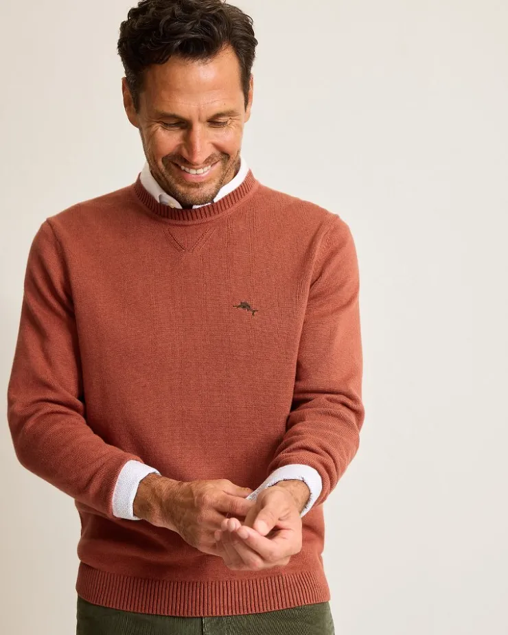 Tommy Bahama Marlin Luxe Crew Sweater- Sweaters