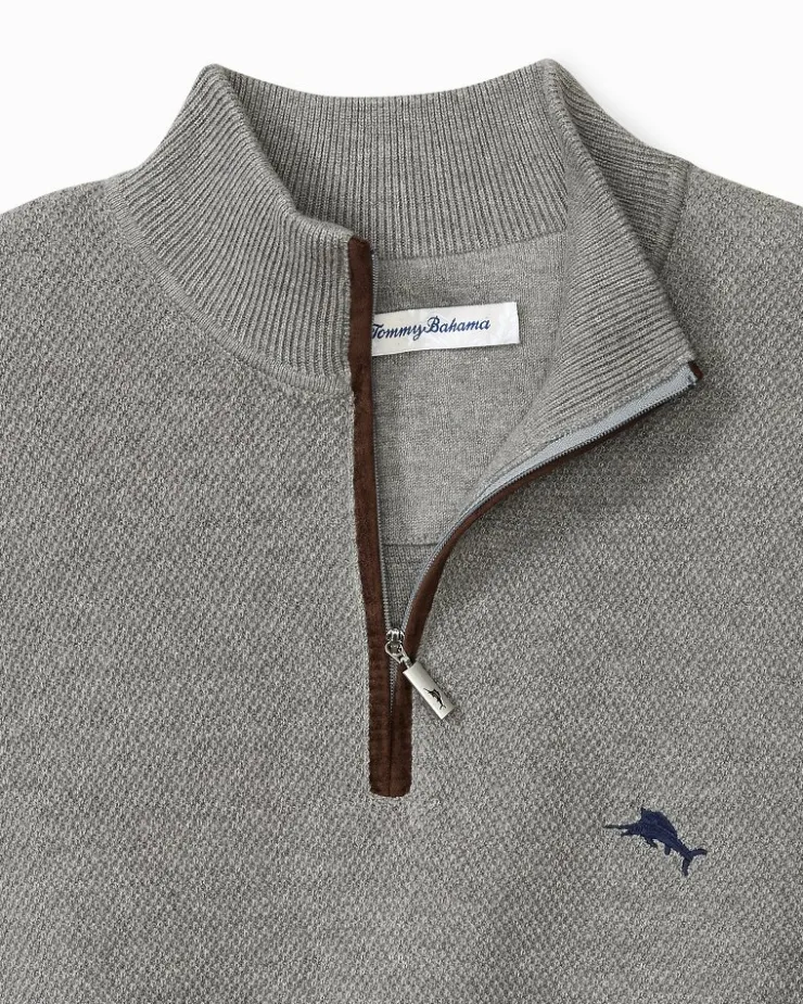 Tommy Bahama Marlin Luxe Half-Zip Sweater- Sweaters