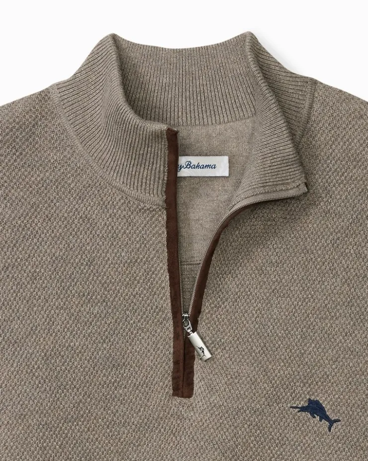 Tommy Bahama Marlin Luxe Half-Zip Sweater- Sweaters