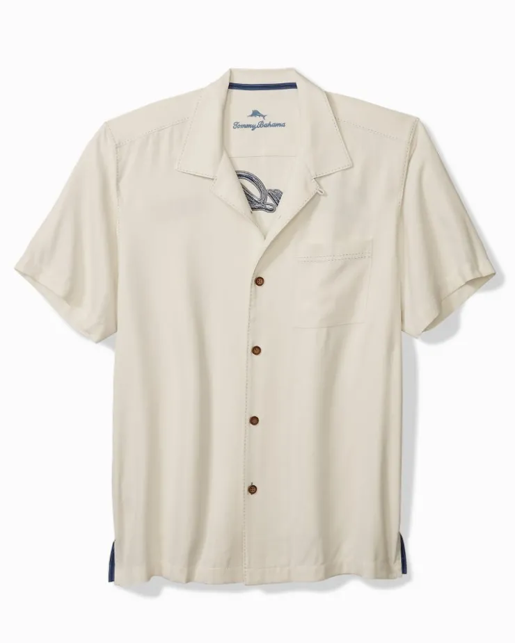 Tommy Bahama Marlin Paradise Silk Camp Shirt- Shirts