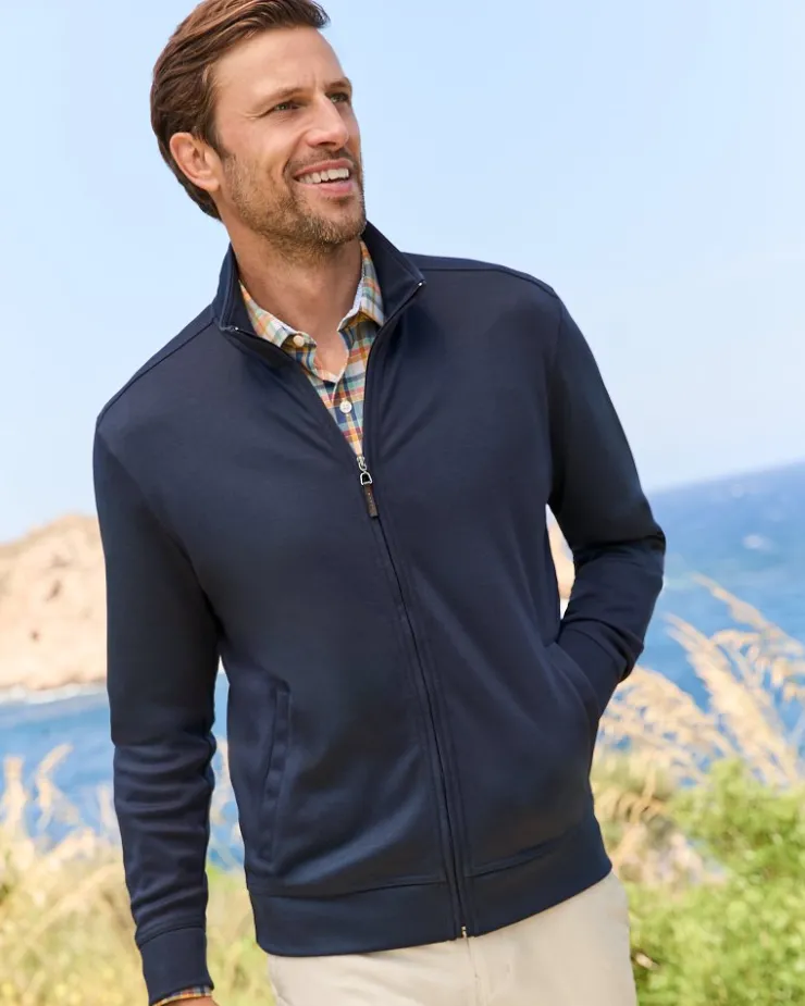 Tommy Bahama Martinique Full-Zip Jacket- Sweatshirts