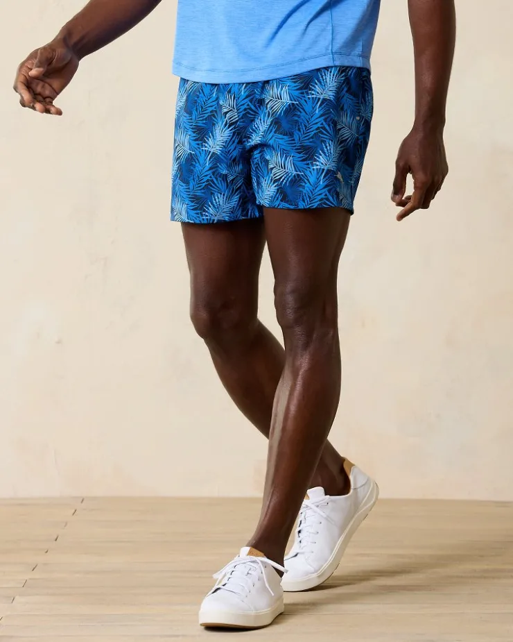 Tommy Bahama Maui Breaker Palm Route 5-Inch Hybrid Shorts- Swim & Boardshorts|Shorts