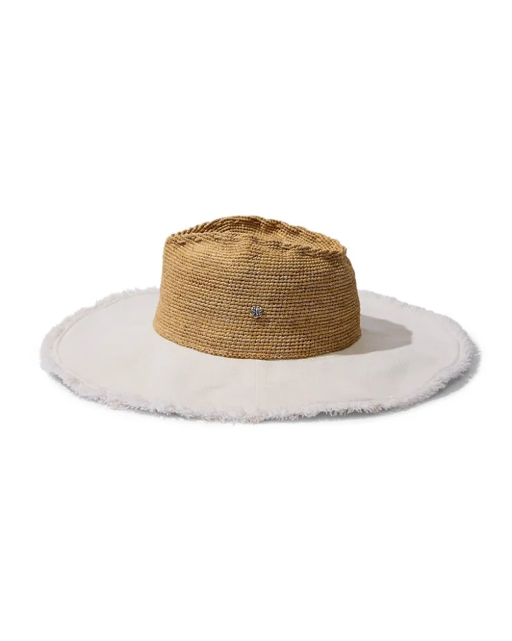Tommy Bahama Melissa Lux Fringe Raffia Hat-Women Hats & Caps