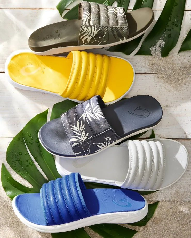 Tommy Bahama Men's OluKai® Maha 'Olu Slides- Shoes & Sandals
