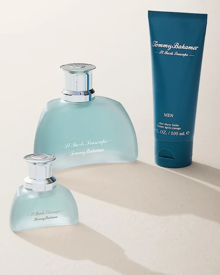 Tommy Bahama Men's St. Barts Seascape 3-Piece Gift Set- Cologne & Grooming