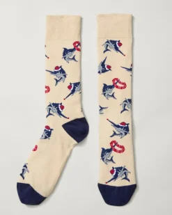 Tommy Bahama Merry Marlins Socks- Socks
