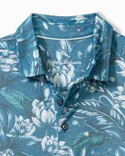 Tommy Bahama Midnight Excursions IslandZone® Polo- Polos|Shirts