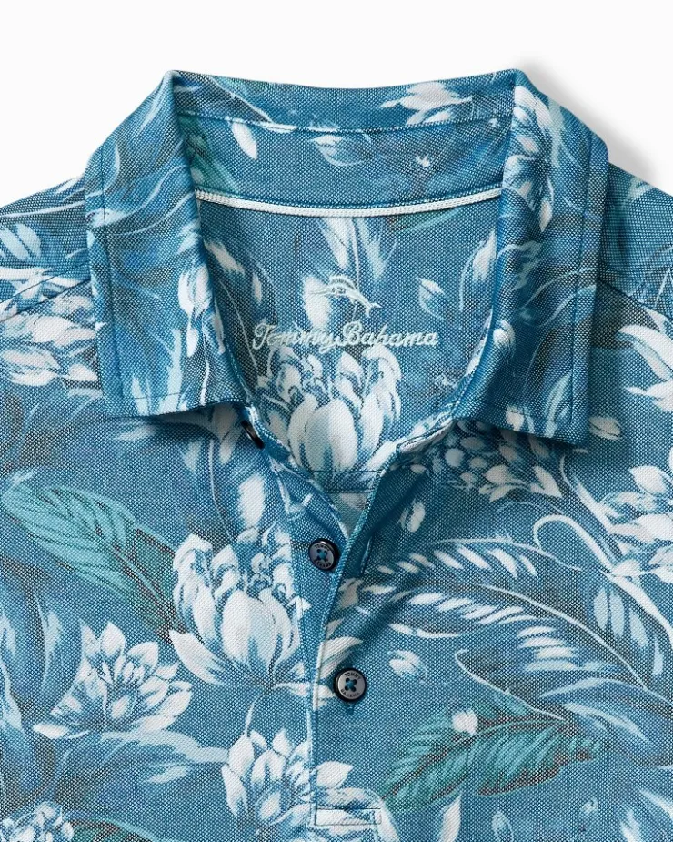 Tommy Bahama Midnight Excursions IslandZone® Polo- Polos|Shirts