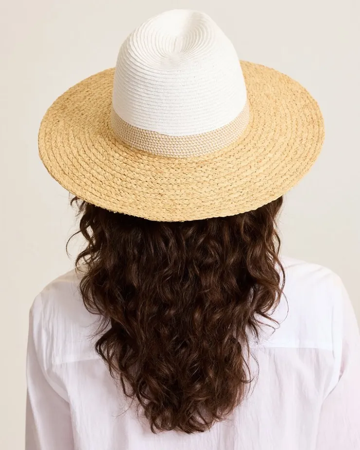 Tommy Bahama Mimosa Raffia Safari Hat-Women Hats & Caps