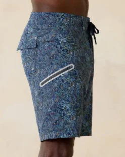 Tommy Bahama Molokai Hidden Paradise 9-Inch Boardshorts- Swim & Boardshorts
