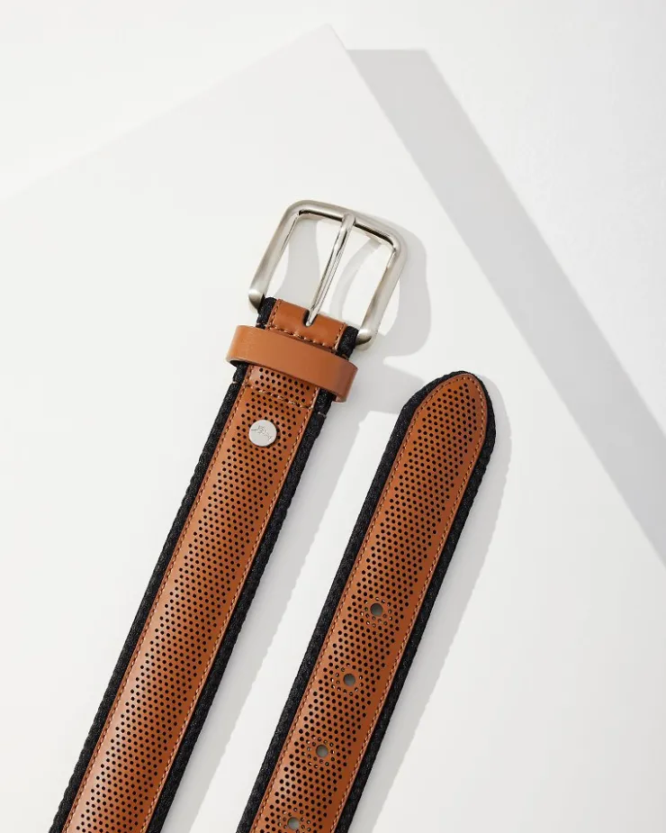 Tommy Bahama Neoprene Cushion Performance Belt- Belts