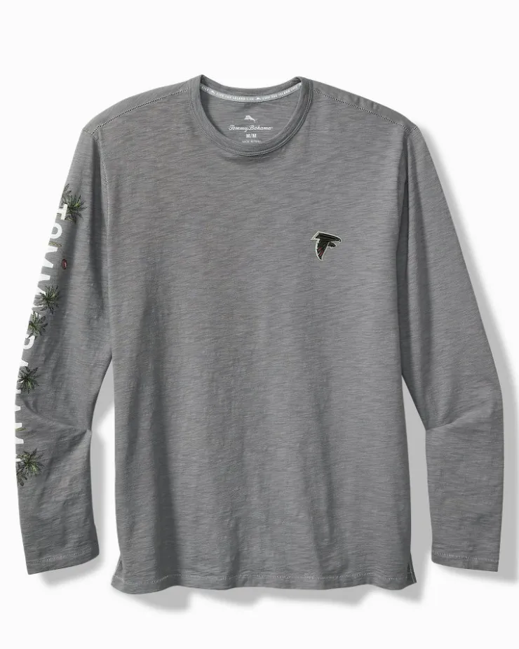 Tommy Bahama NFL Oasis Endzone Long-Sleeve Lux T-Shirt- T-Shirts|Shirts