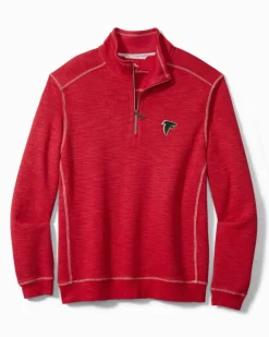Tommy Bahama NFL Tobago Bay Half-Zip Sweatshirt- Sweatshirts