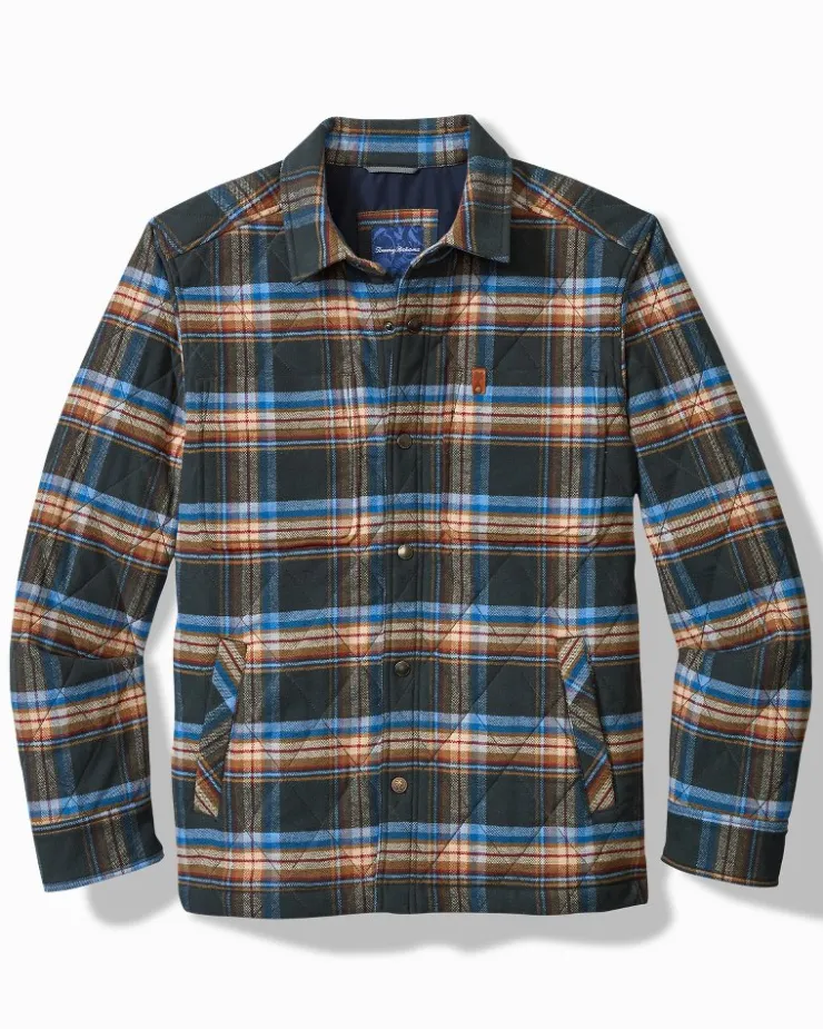 Tommy Bahama Oak Harbor Flannel Shirt Jacket- Jackets & Outerwear|Shirts