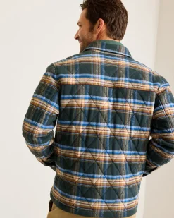 Tommy Bahama Oak Harbor Flannel Shirt Jacket- Jackets & Outerwear|Shirts