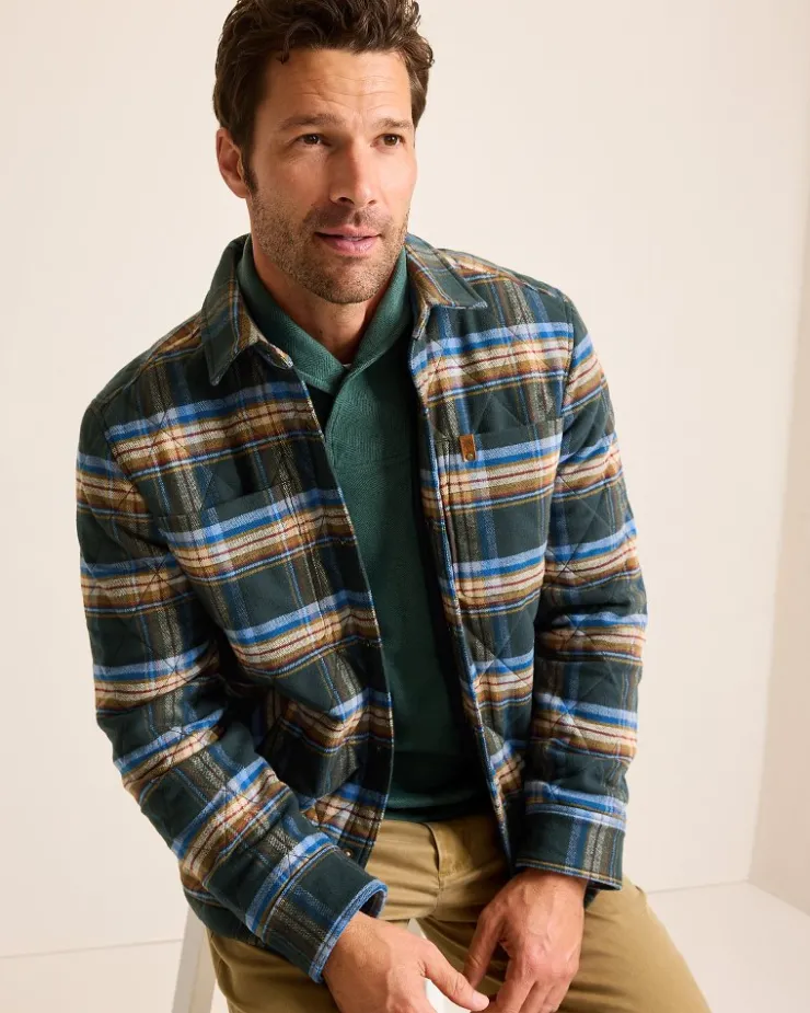Tommy Bahama Oak Harbor Flannel Shirt Jacket- Jackets & Outerwear|Shirts