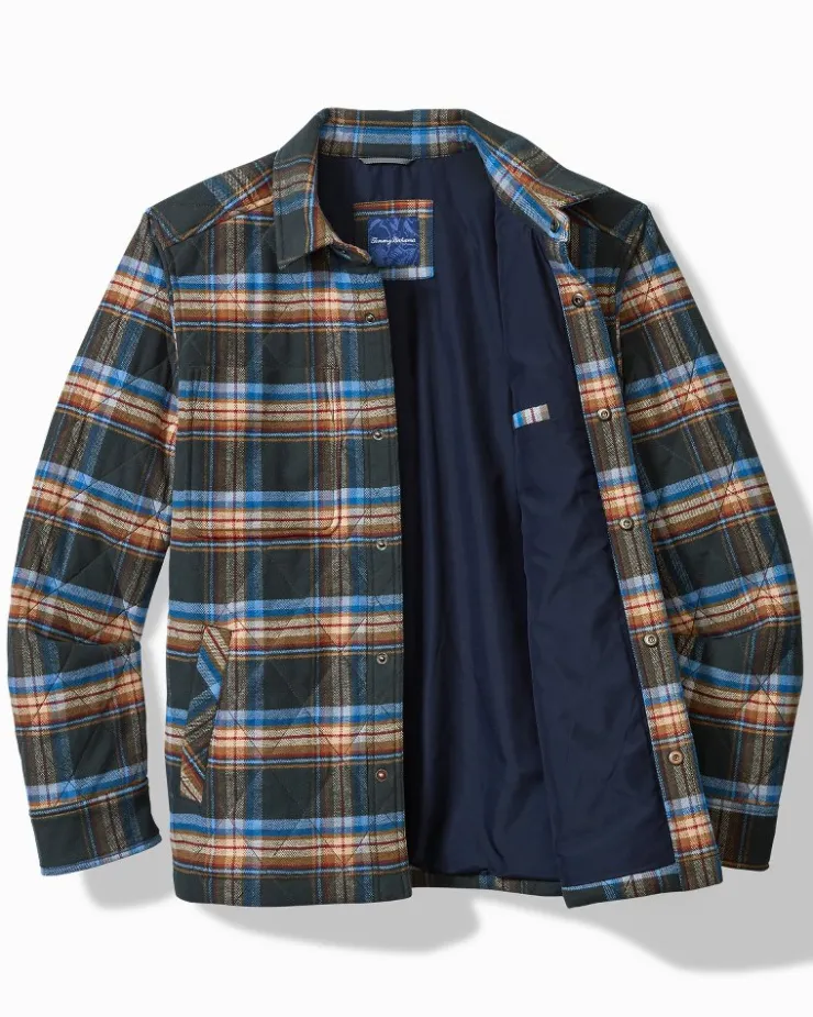 Tommy Bahama Oak Harbor Flannel Shirt Jacket- Jackets & Outerwear|Shirts