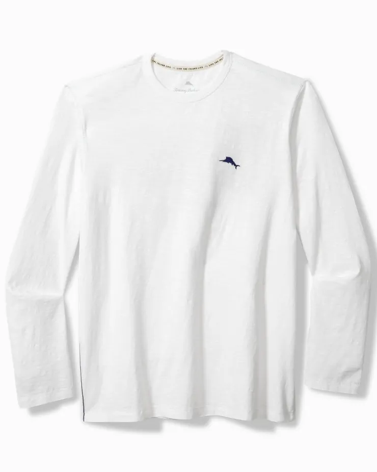 Tommy Bahama Ocean Escape Long-Sleeve Lux T-Shirt- T-Shirts