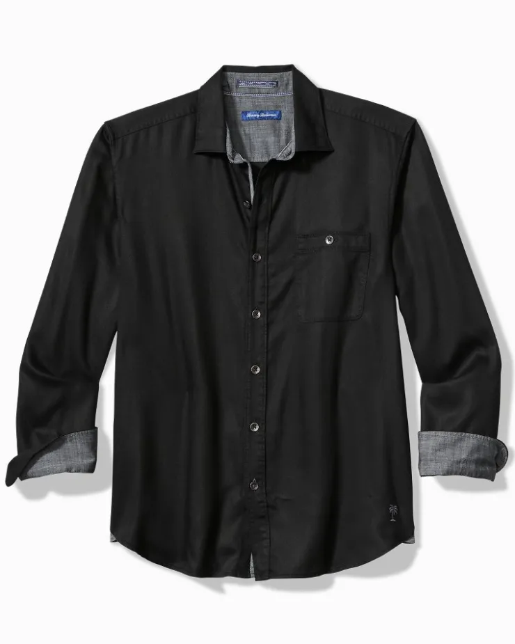 Tommy Bahama Ocean Wash Twill Long-Sleeve Shirt- Shirts