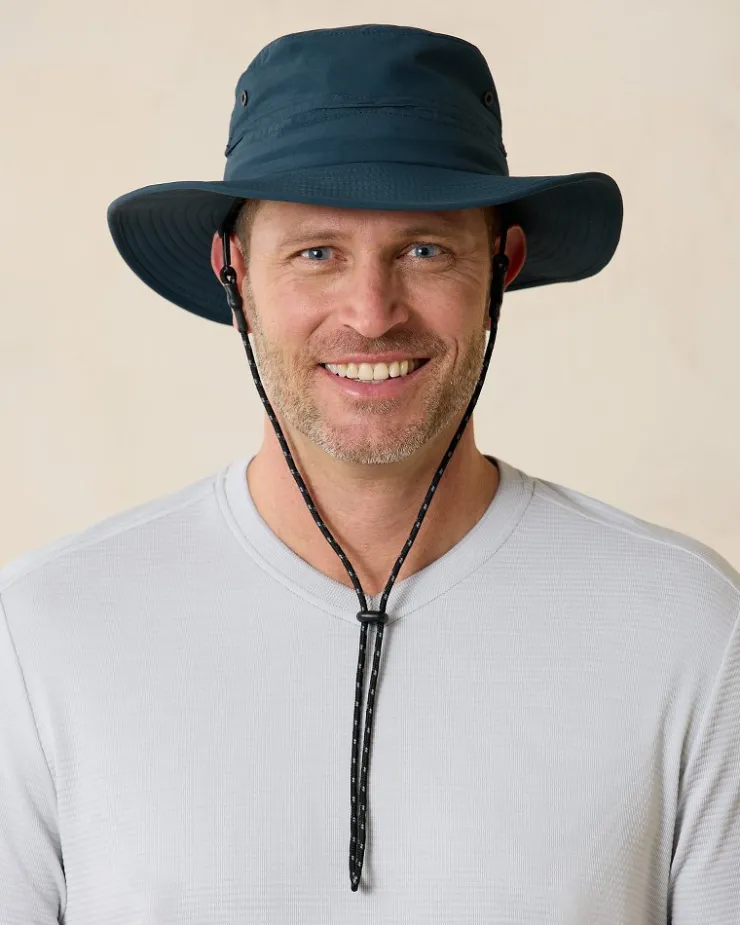 Tommy Bahama Overland Packable Mid-Brim Hat- Hats & Caps