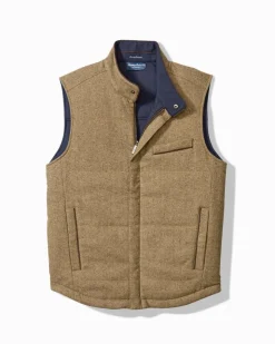 Tommy Bahama Pacific Grove Reversible Vest- Jackets & Outerwear