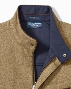 Tommy Bahama Pacific Grove Reversible Vest- Jackets & Outerwear