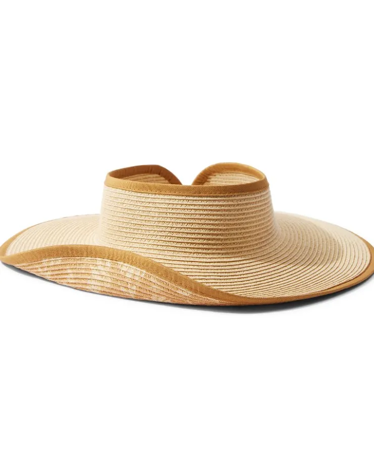 Tommy Bahama Packable Ultra-Braid Visor-Women Hats & Caps