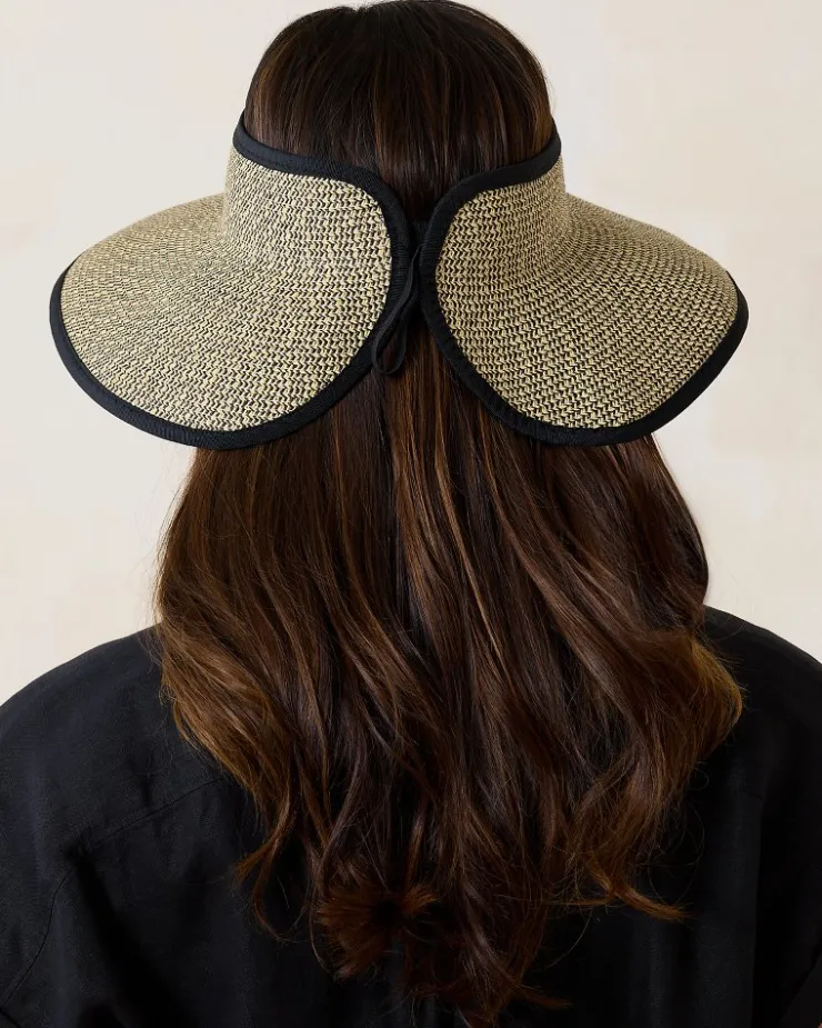 Tommy Bahama Packable Ultra-Braid Visor-Women Luggage & Travel|Hats & Caps