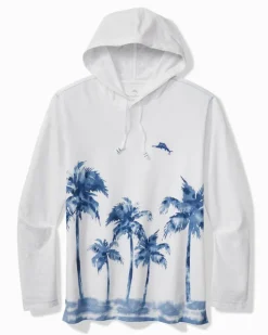 Tommy Bahama Palm Break Lux Hoodie- T-Shirts