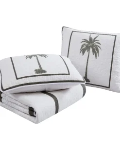 Tommy Bahama Palm Island King Quilted King Sham- Pillows & Shams