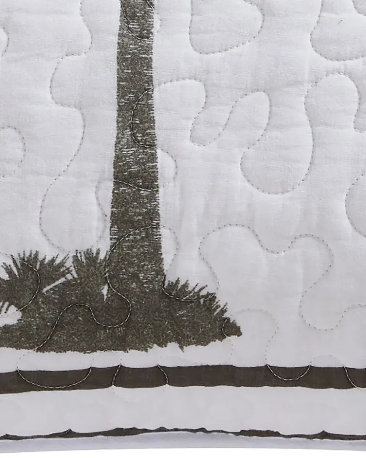 Tommy Bahama Palm Island King Quilted King Sham- Pillows & Shams
