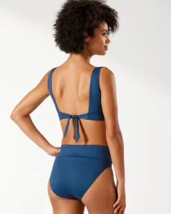 Tommy Bahama Palm Modern® V-Neck Bikini Top-Women Bikini Tops