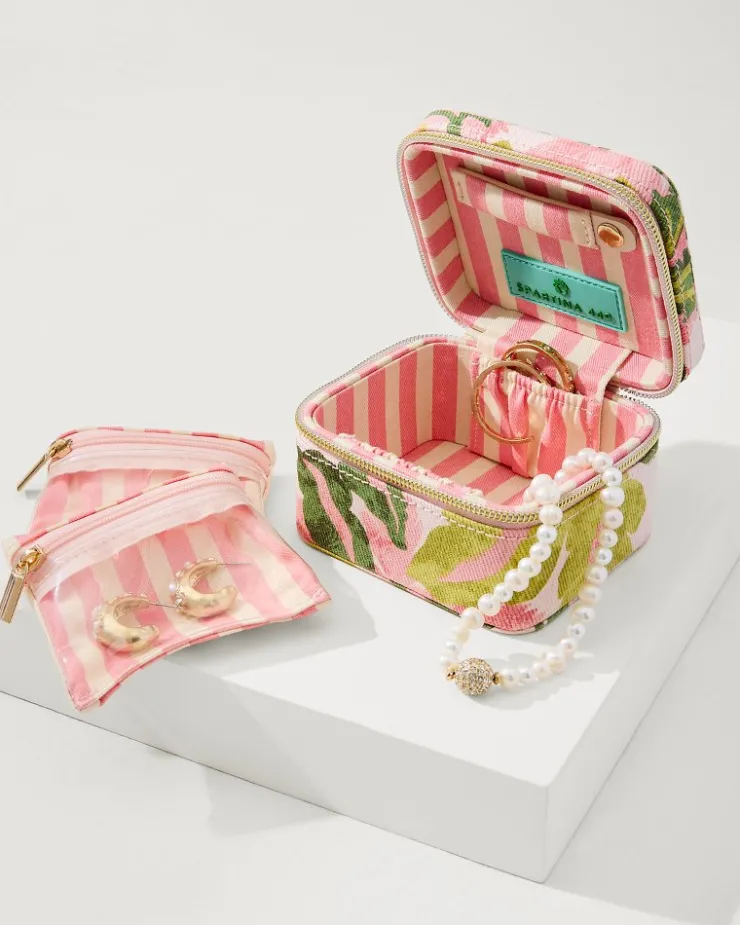 Tommy Bahama Palm Paradise Stow & Go Jewelry Travel Case-Women Luggage & Travel|Luggage & Travel