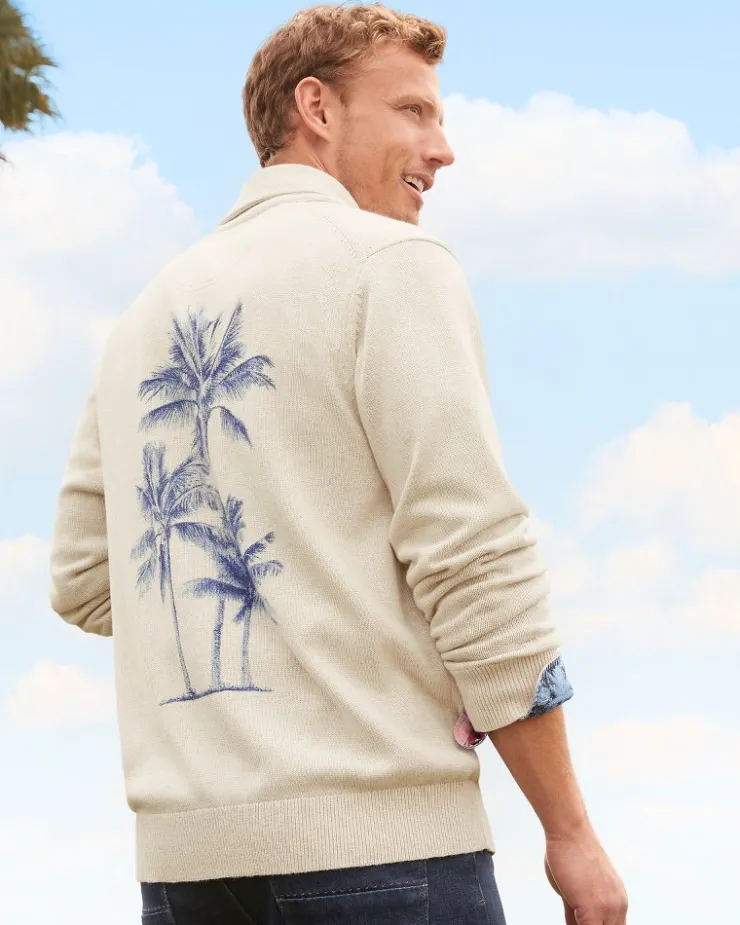 Tommy Bahama Palm Perfection Cardigan- Sweaters
