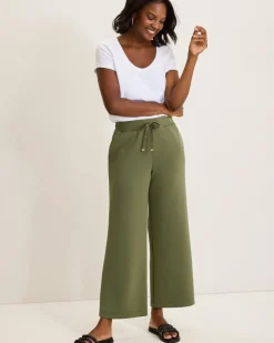 Tommy Bahama Palm Voyage Wide-Leg Pants-Women Loungewear|Pants & Crops