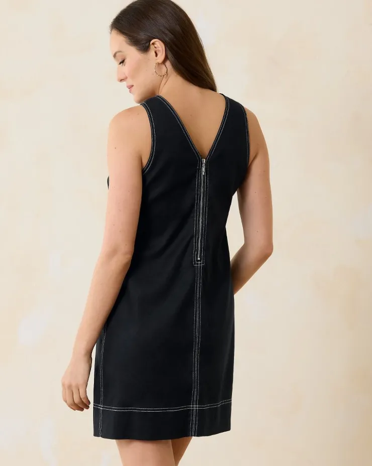 Tommy Bahama Palm-A-Dora Sleeveless Sheath Dress-Women Dresses
