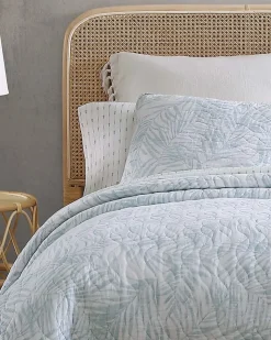 Tommy Bahama Palmday 2-Piece Twin Quilt Set- Quilts & Blankets