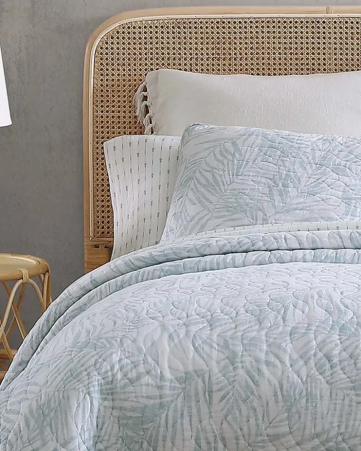 Tommy Bahama Palmday 2-Piece Twin Quilt Set- Quilts & Blankets