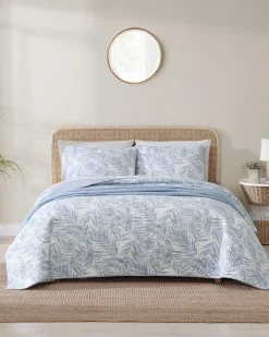 Tommy Bahama Palmday 2-Piece Twin Quilt Set- Quilts & Blankets